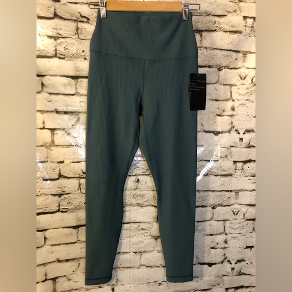 90 DEGREES BY REFLEX RIBBED LEGGINGS - Picture 4 of 8